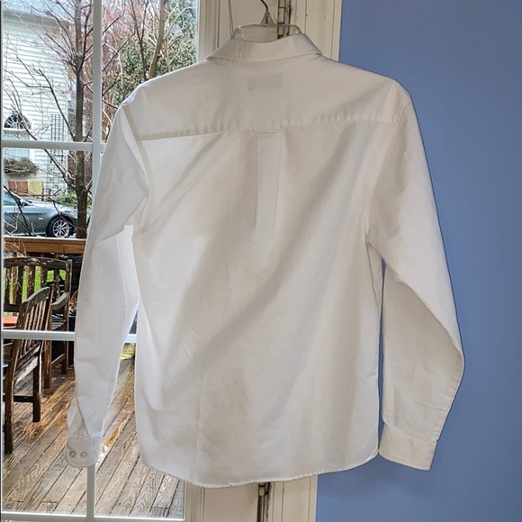 Faded Glory white button down w fruit loop $9 XL - Picture 3 of 3